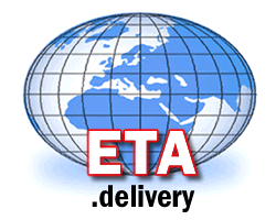 eta.delivery - the estimated time of arrival for your delivery...